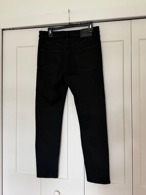 Express Atheltic Skinny Black Jeans